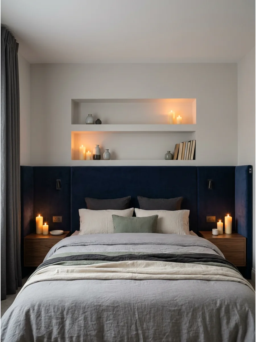 42. Wall-to-Wall Headboard