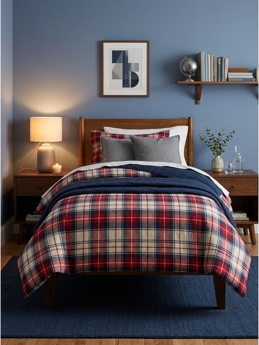 13. Bold Statement Bedding Patterns