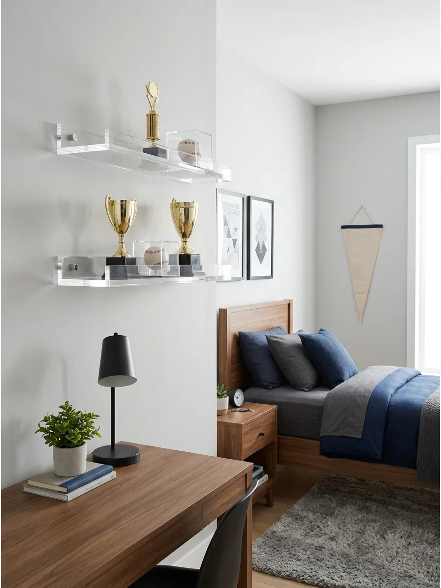 47. Acrylic Sports Trophy Display