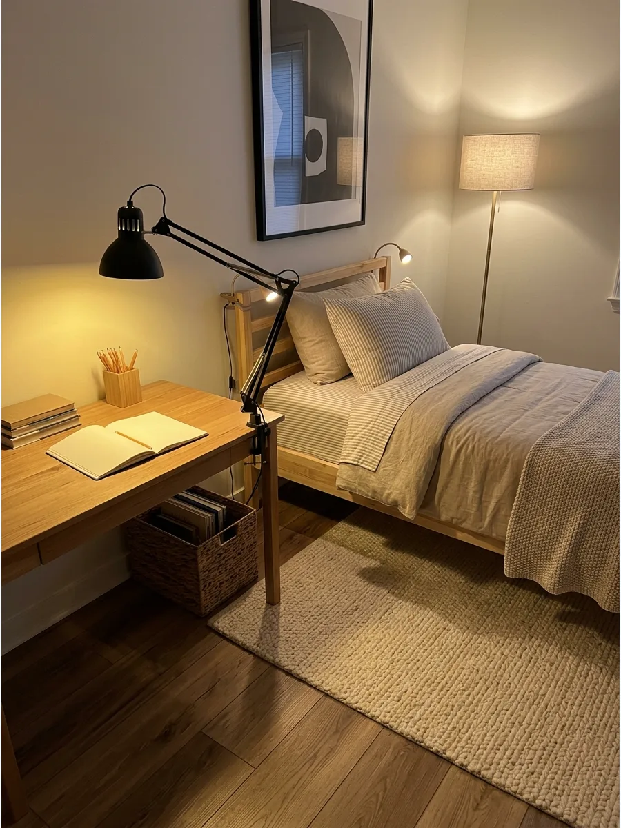 50. Warm Layered Ambient Lighting