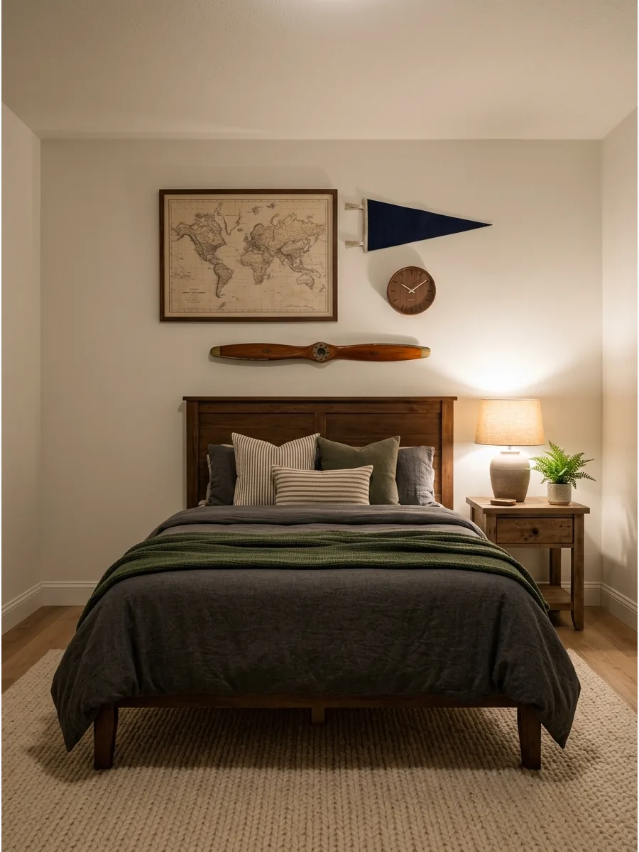 51. Thematic Gallery Bed Wall