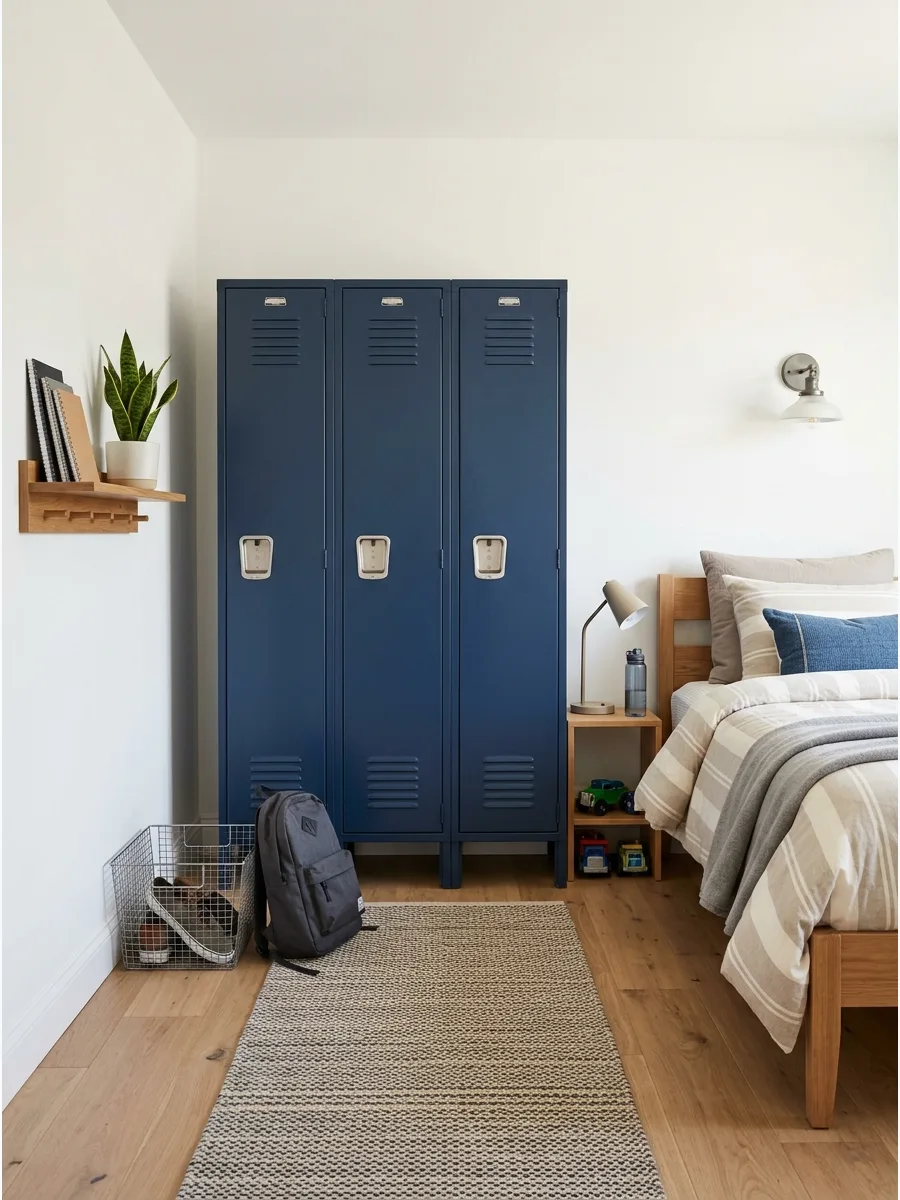 54. Industrial Metal Storage Lockers