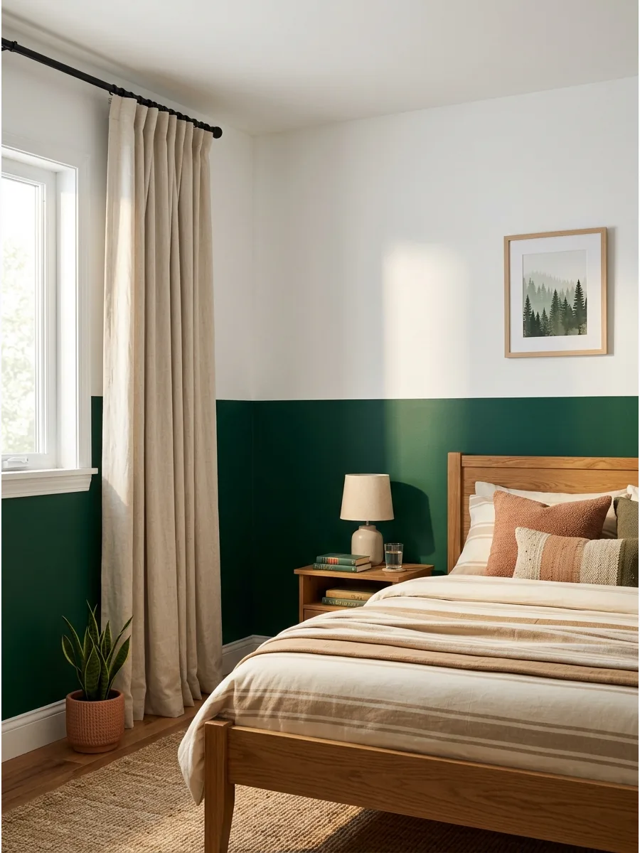 36. **Half-Painted Wall**