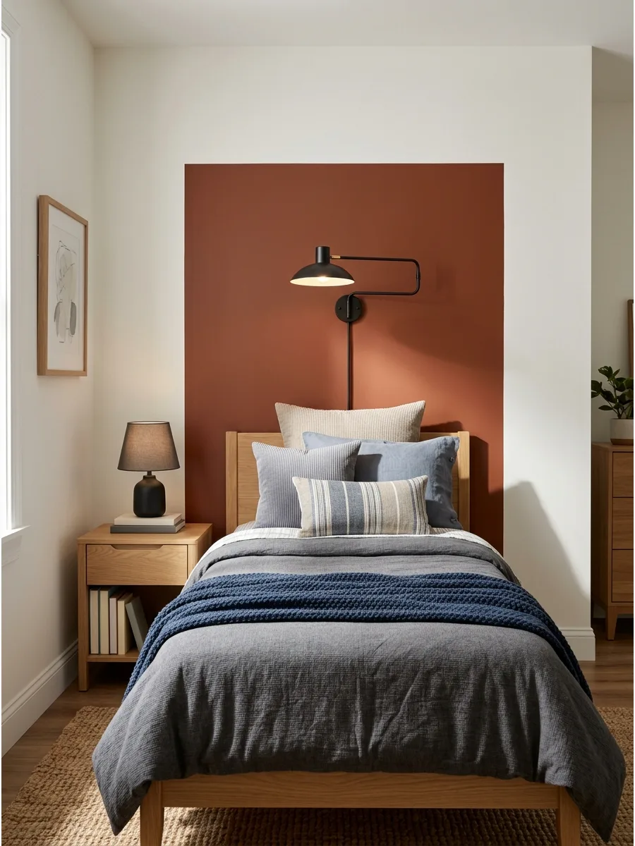 39. **Painted Headboard Shape**