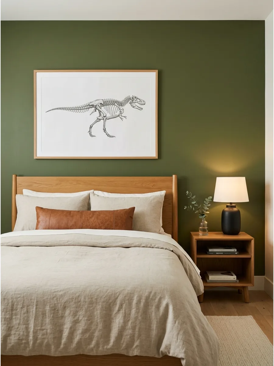 42. **Dinosaur Green Room**