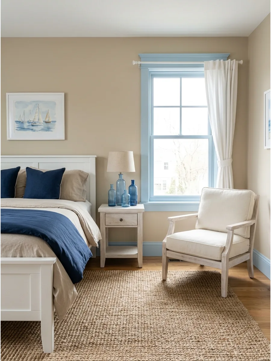 46. **Coastal Blue Boys Room**