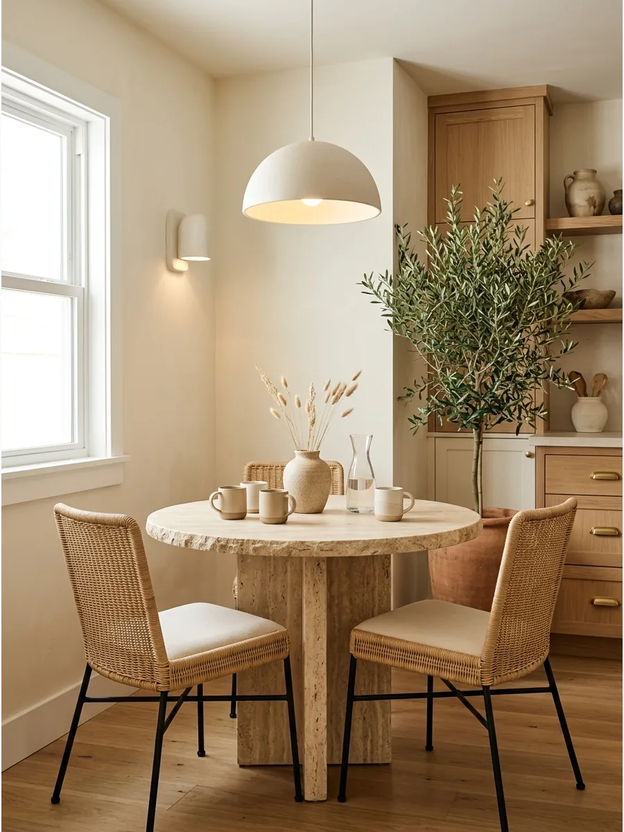 18. Organic Modern Natural Nook