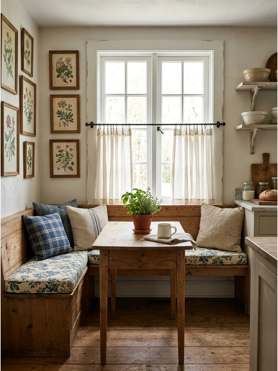 25. Charming Cottage Style Nook