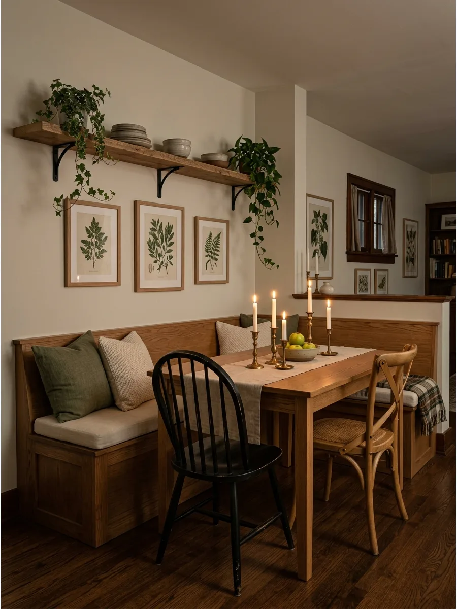 29. Collected Mixed Chair Nook