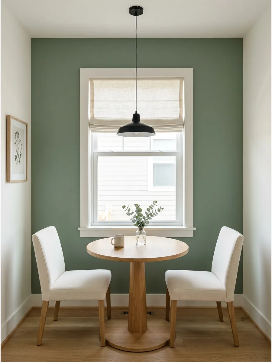 36. Painted Accent Wall Nook