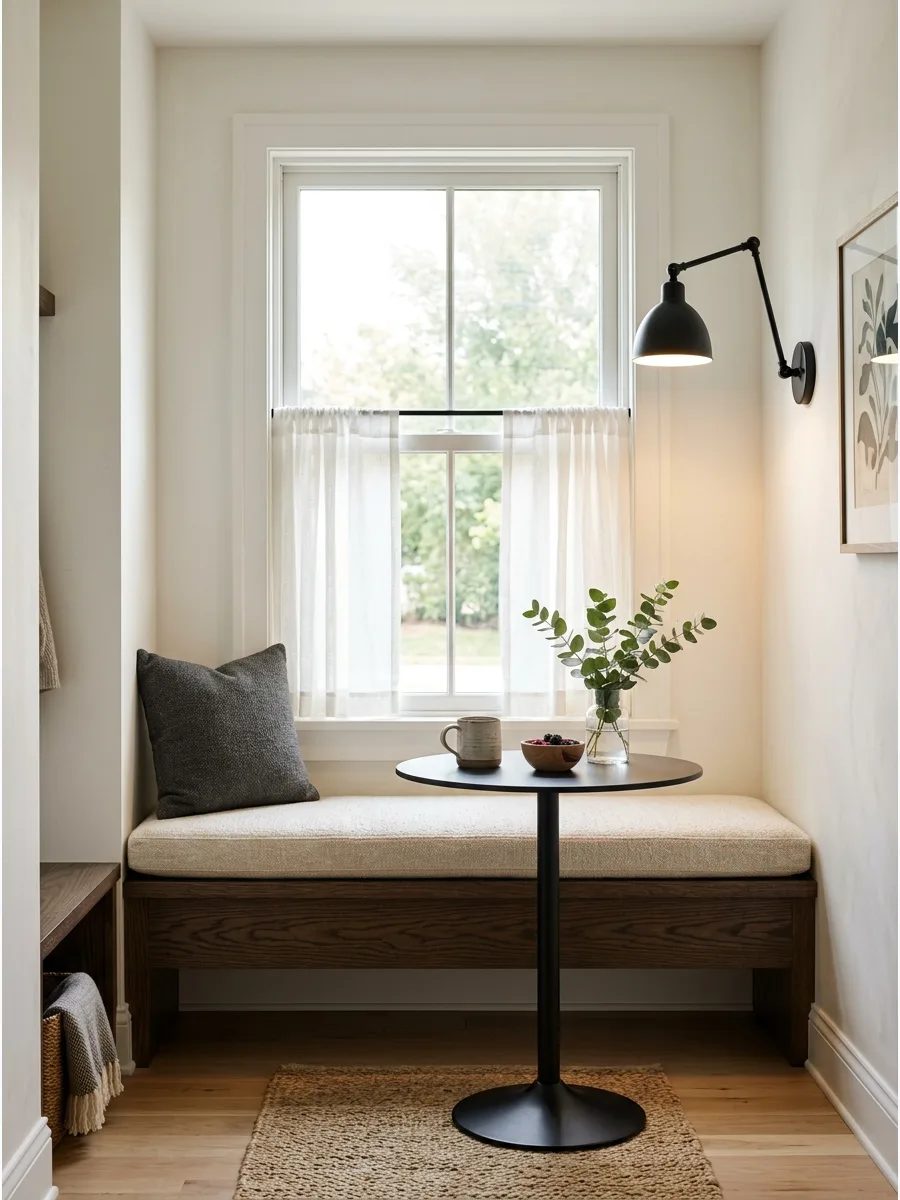 4. Window Seat Breakfast Nook