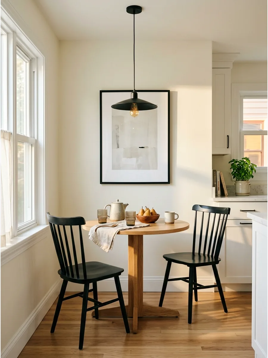 9. Small Corner Breakfast Nook