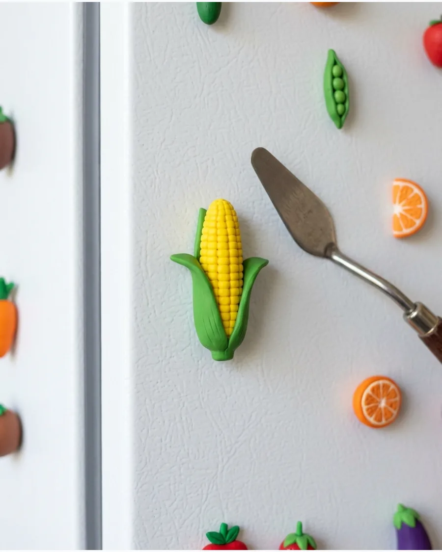 20. Mini Corn-on-the-Cob Magnet