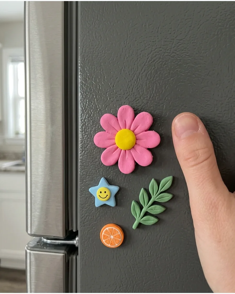 22. Colorful Daisy Magnet