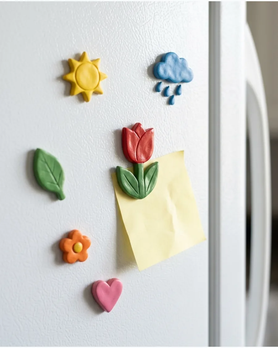 23. Tiny Tulip Fridge Magnet