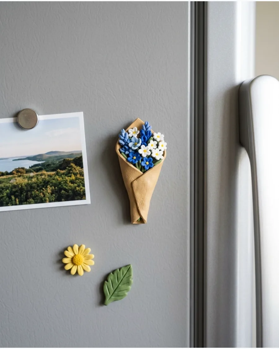 26. Wildflower Bouquet Magnet