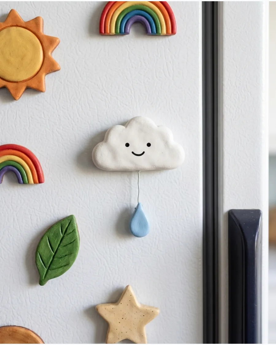30. Smiling Cloud Magnet