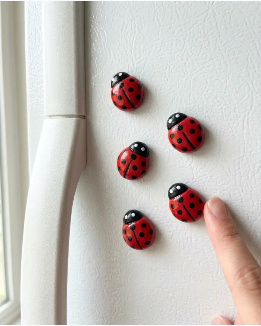 36. Tiny Ladybug Magnet
