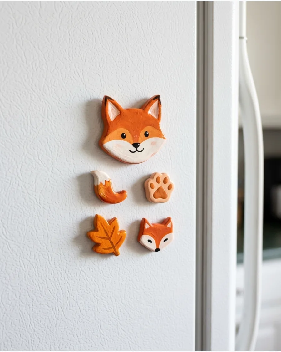38. Woodland Fox Magnet
