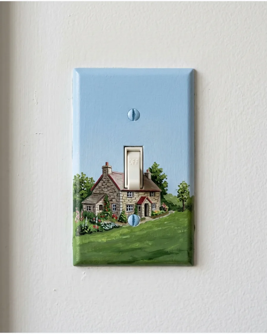 22. Miniature Cottage Scene