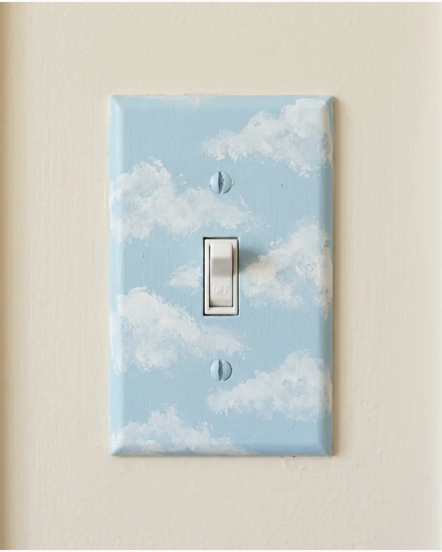 33. Cloudy-Sky Switch Plate