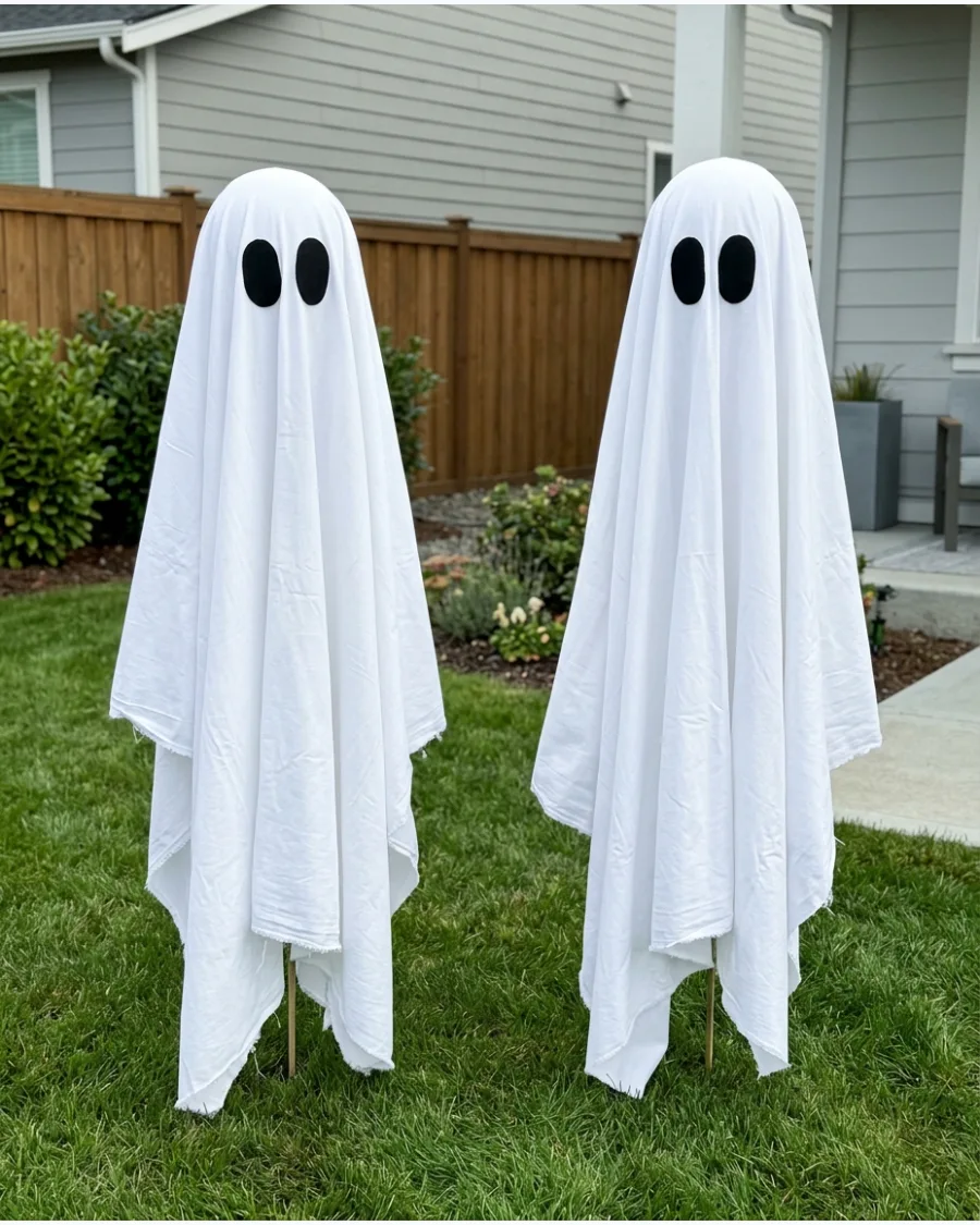 4. Oversized Sheet Ghosts