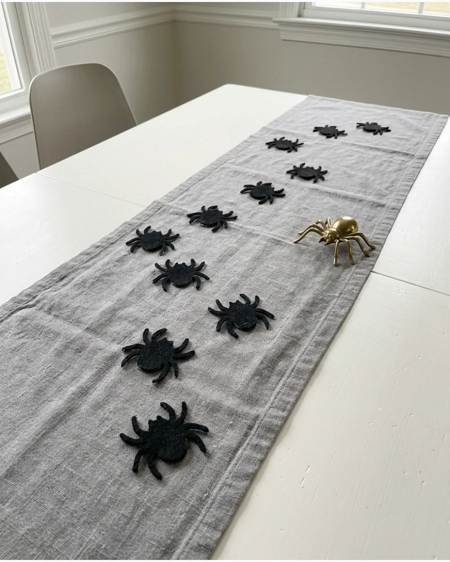 45. Creepy Crawling Table Runner