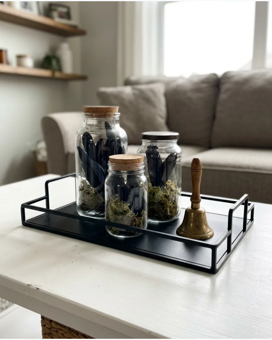 47. Spooky Apothecary Tray