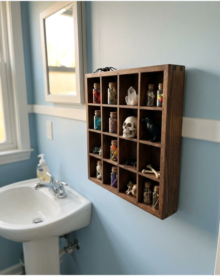 50. Spooky Cabinet of Curiosities