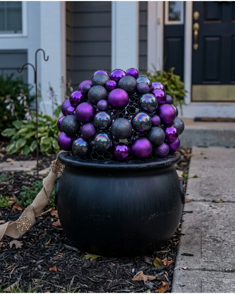 13. Ornament Bubble Cauldron
