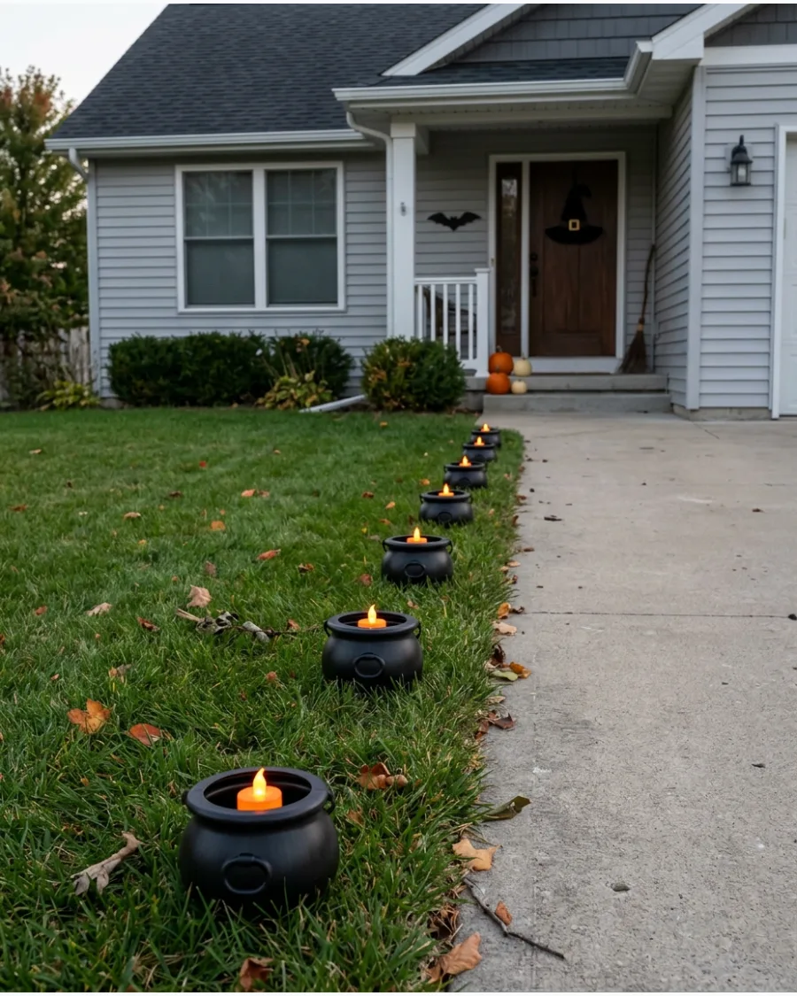 19. Mini Cauldron Walkway