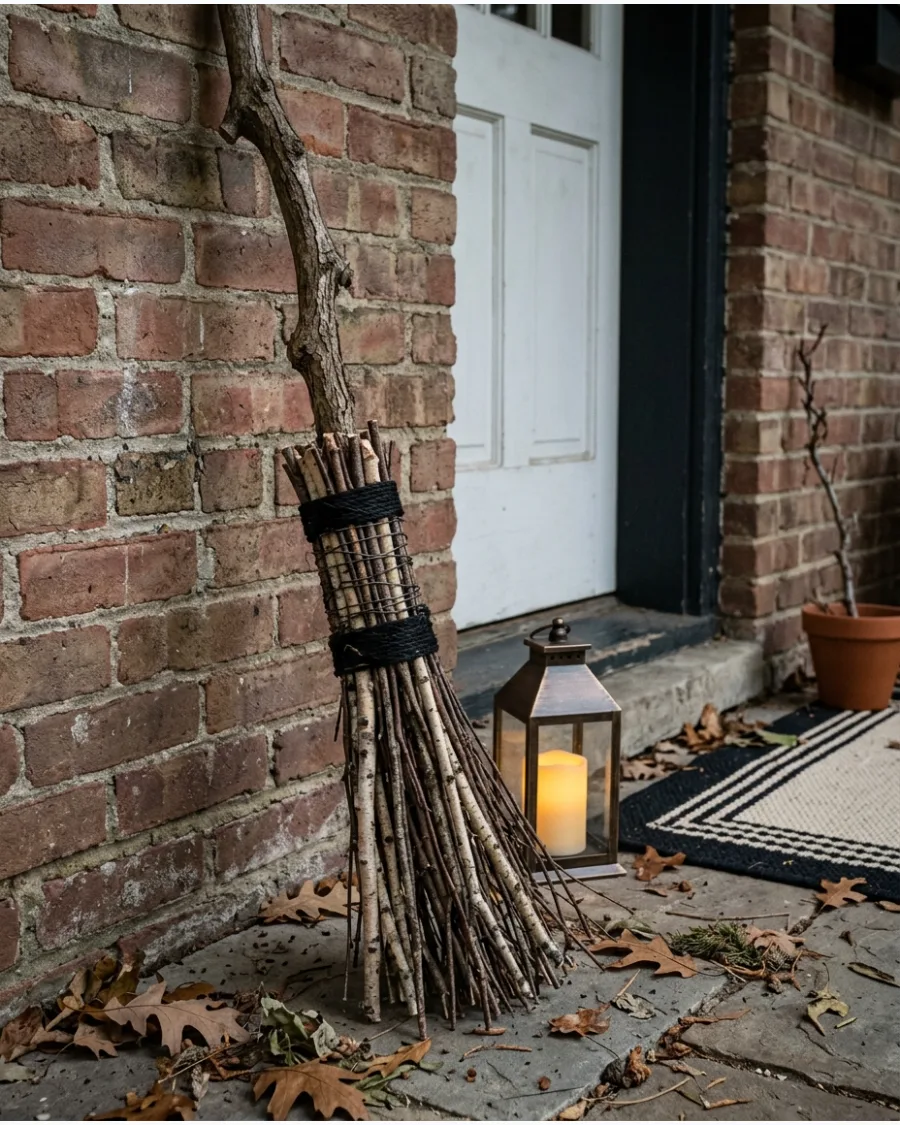 22. Rustic Twig Broom