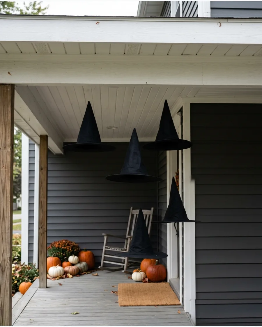 31. Floating Witch Hats