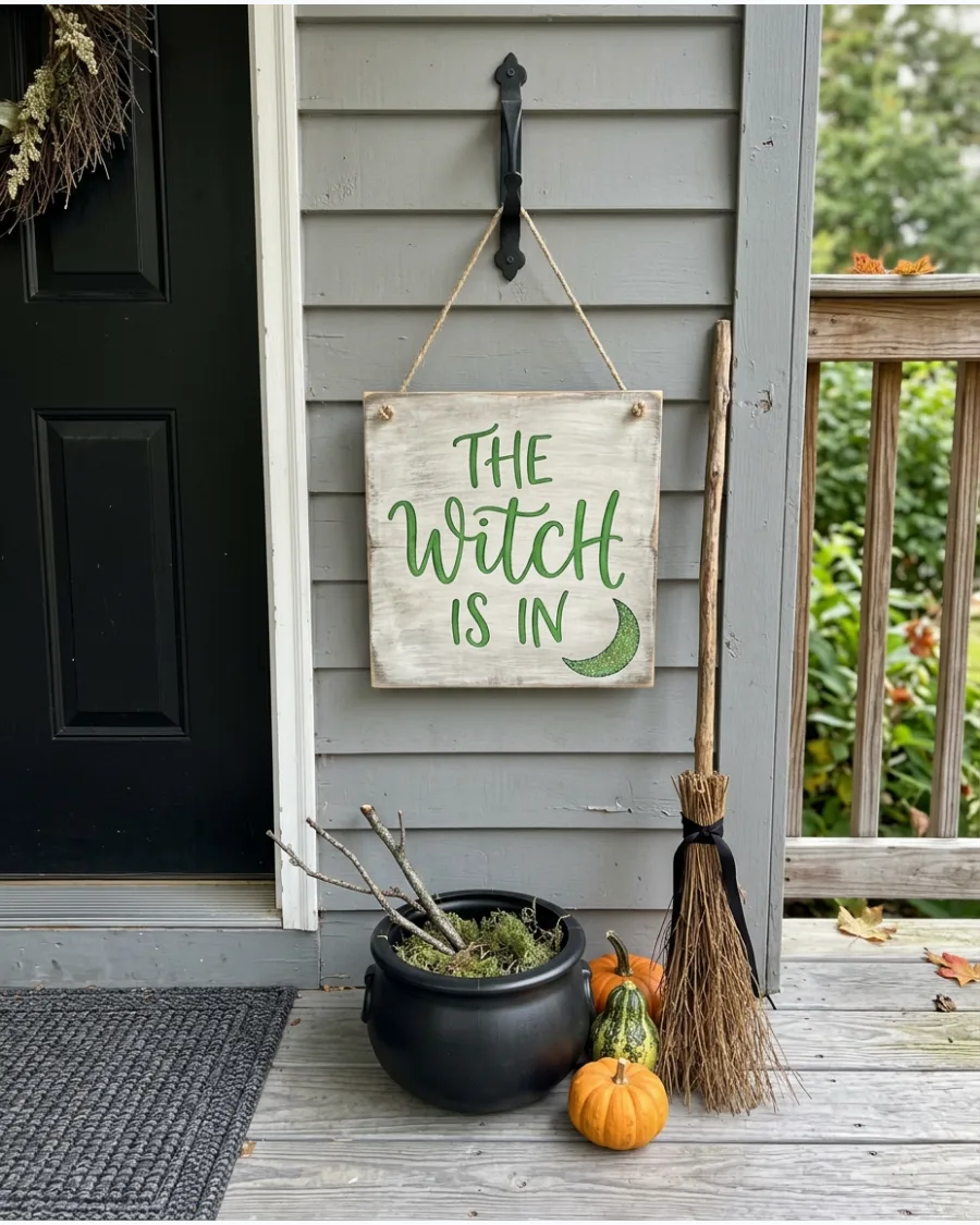 42. The Witch Is In Sign