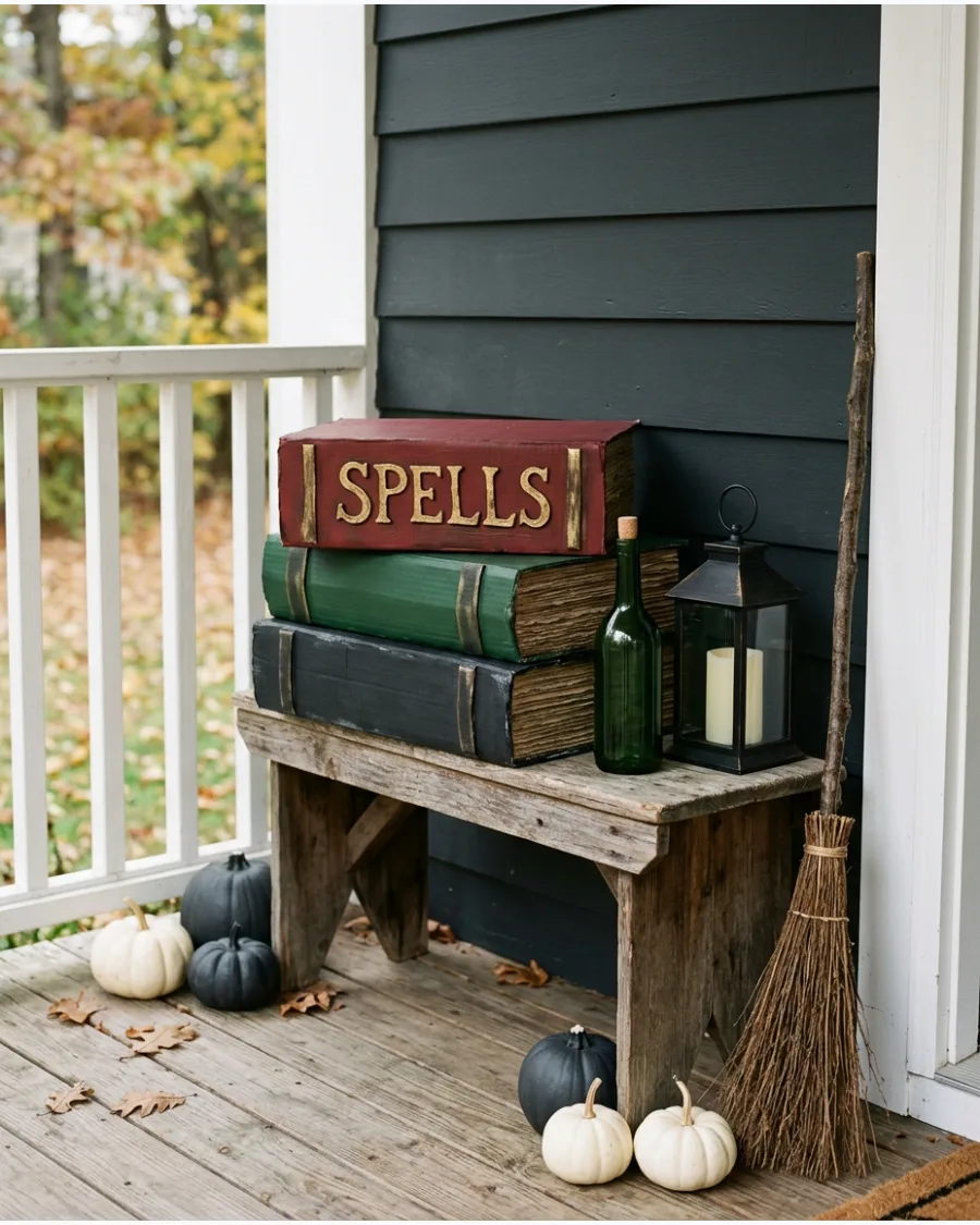 46. Spellbook Porch Display