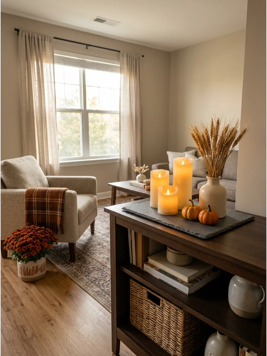 17. Create a Candlelight Corner