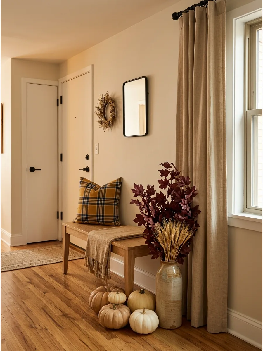 22. Decorate an Entryway Bench