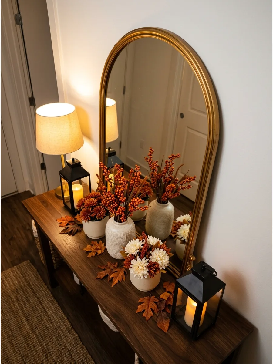 26. Lean a Vintage Mirror Against the Wall