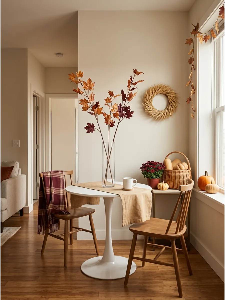 35. Decorate a Two-Person Breakfast Table