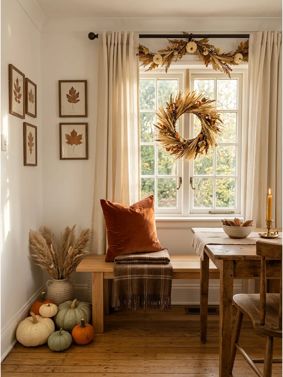 36. Style a Dining Bench With Cushions