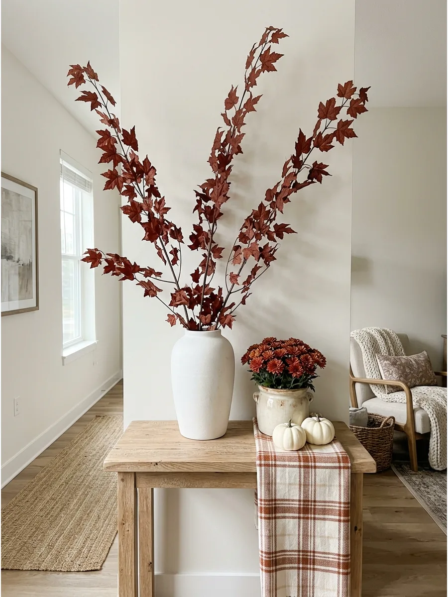 4. Use One Oversized Branch Arrangement