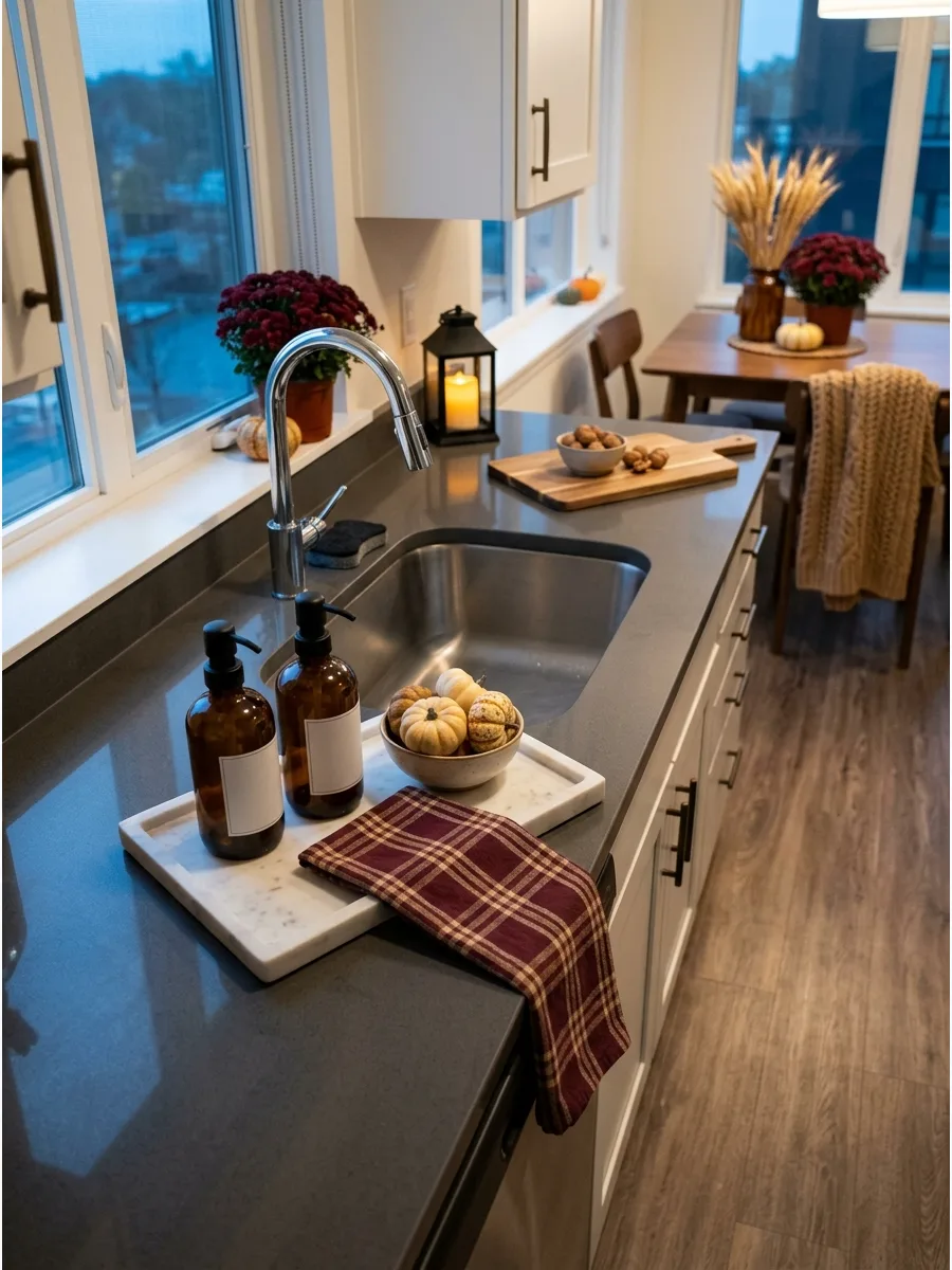 45. Use Amber Glass Near the Sink