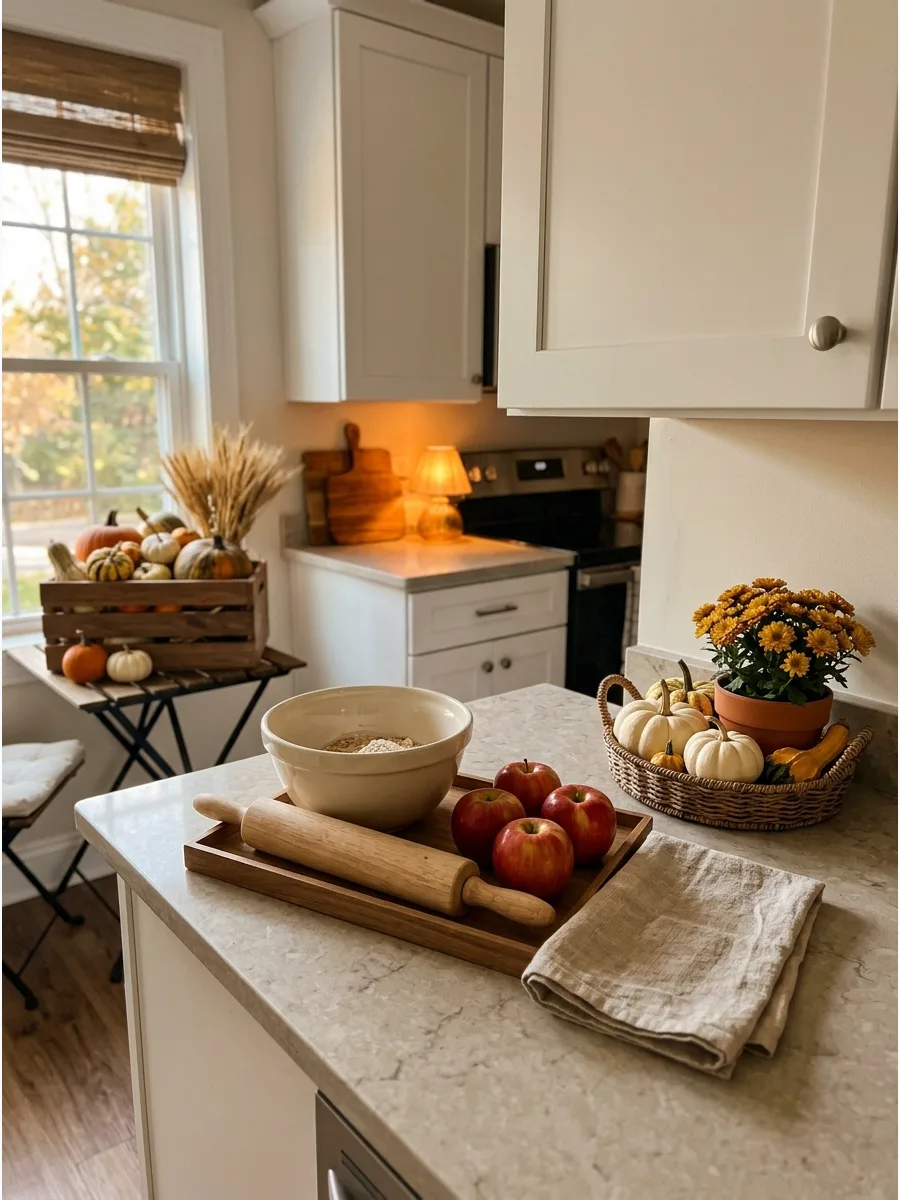 46. Create an Autumn Baking Corner