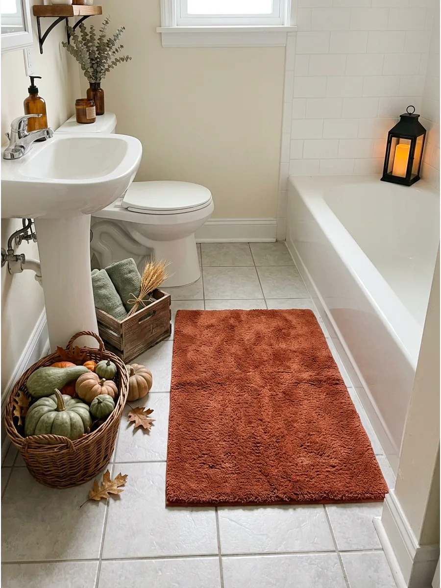 65. Introduce a Warm Bath Mat