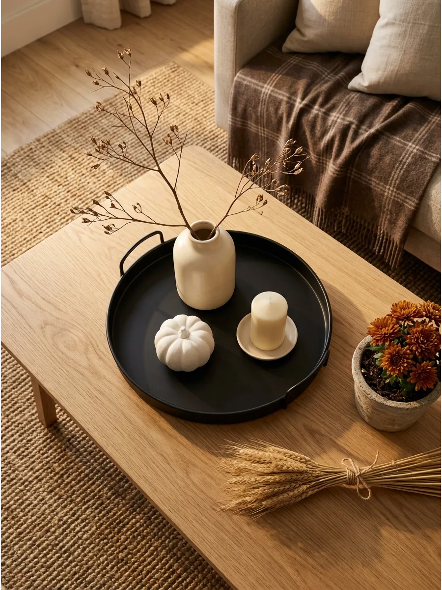 17. Fall Coffee Table Tray