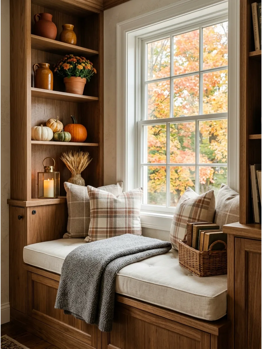 27. Fall Window Seat