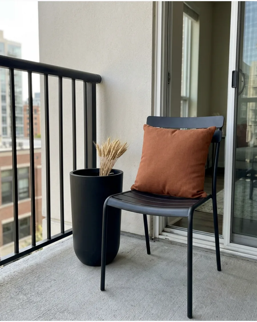 6. Modern Fall Balcony
