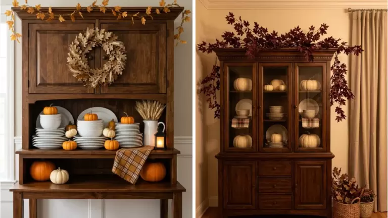 50 Fall Hutch Decor Ideas