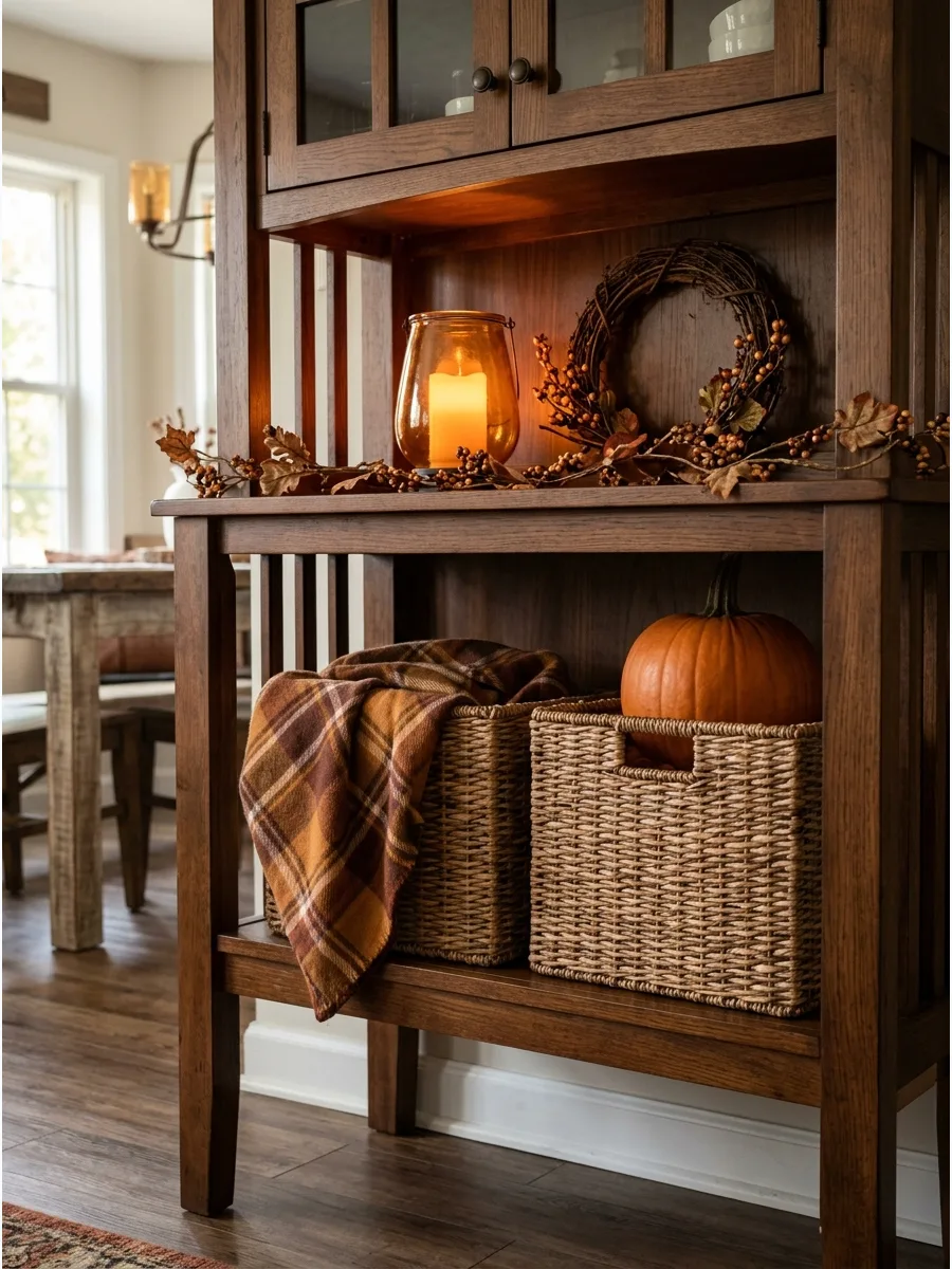 27. Woven Basket Storage