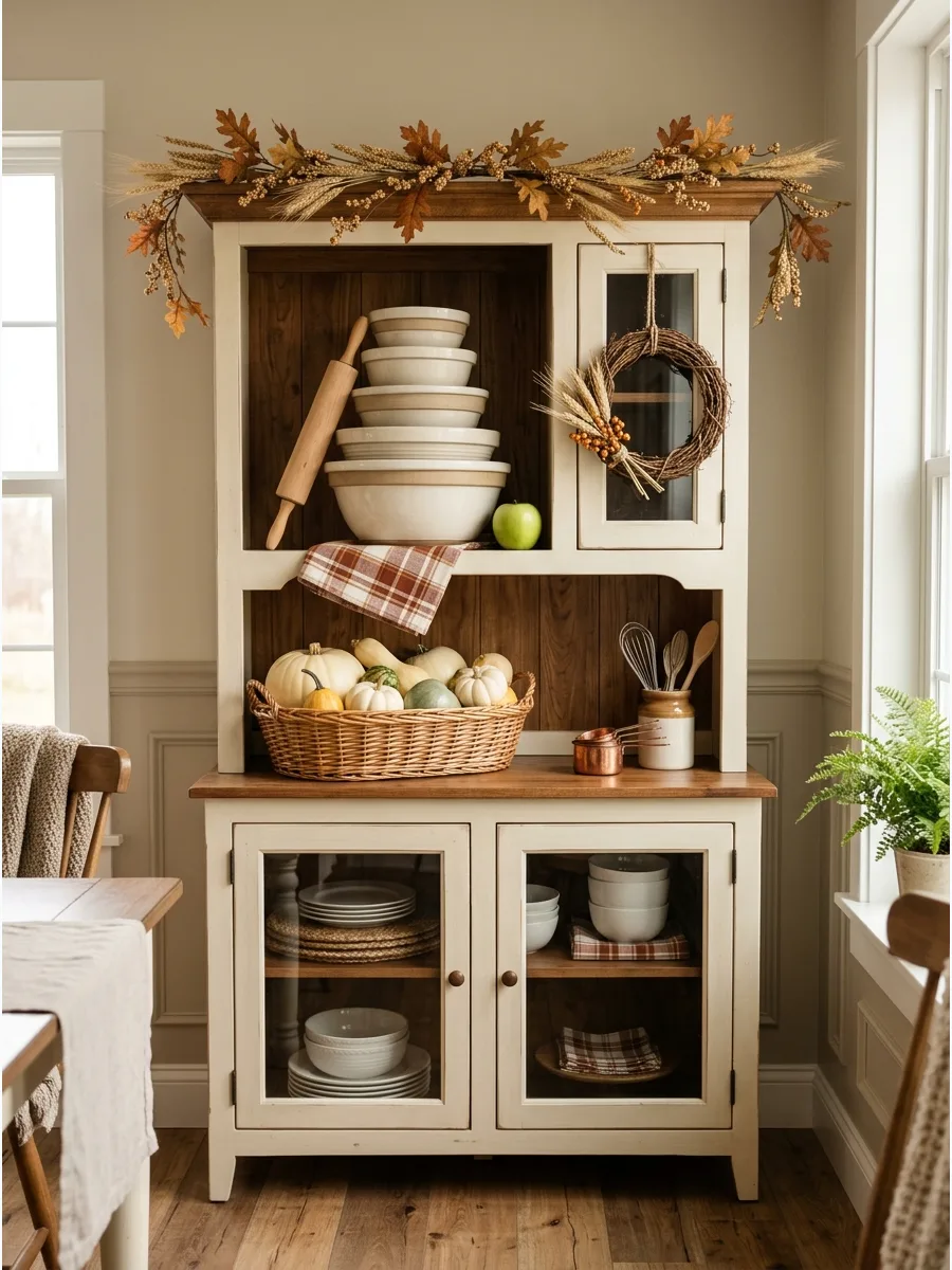 30. Harvest Baking Hutch